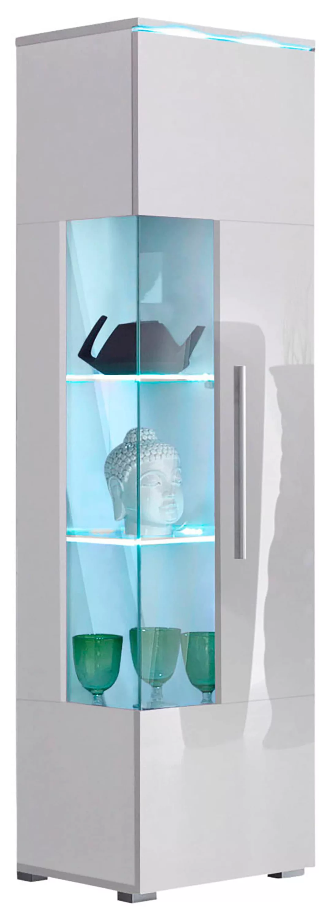 INOSIGN Vitrine "India,Höhe 160cm stilvolle Glasvitrine mit verstellbare Gl günstig online kaufen