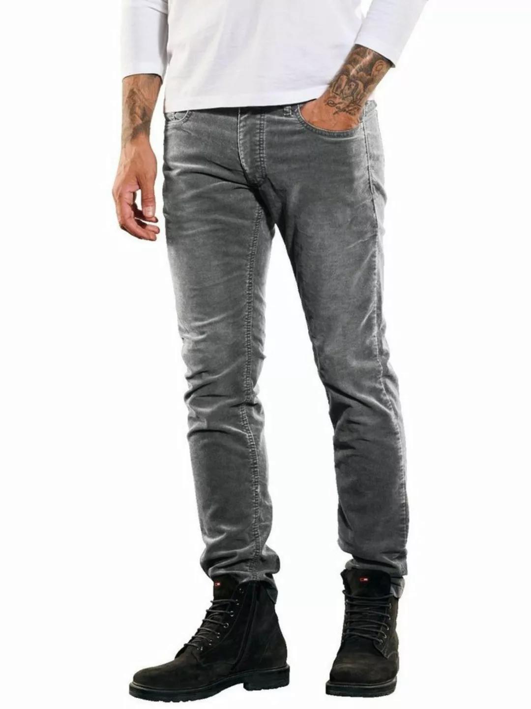 emilio adani 5-Pocket-Hose 5-Pocket Hose aus Cord günstig online kaufen