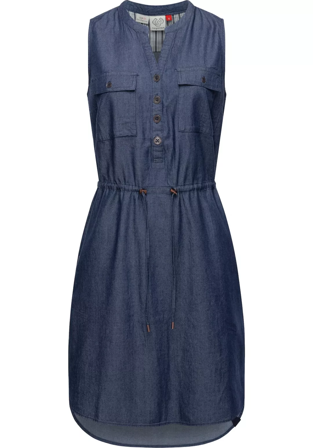 Ragwear Shirtkleid "Roisin Denim", stylisches Sommerkleid mit Bindeband günstig online kaufen