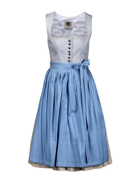 Berwin Dirndl Dirndl mit Jaquard-Oberteil und Schösschen (Einzelstück) günstig online kaufen