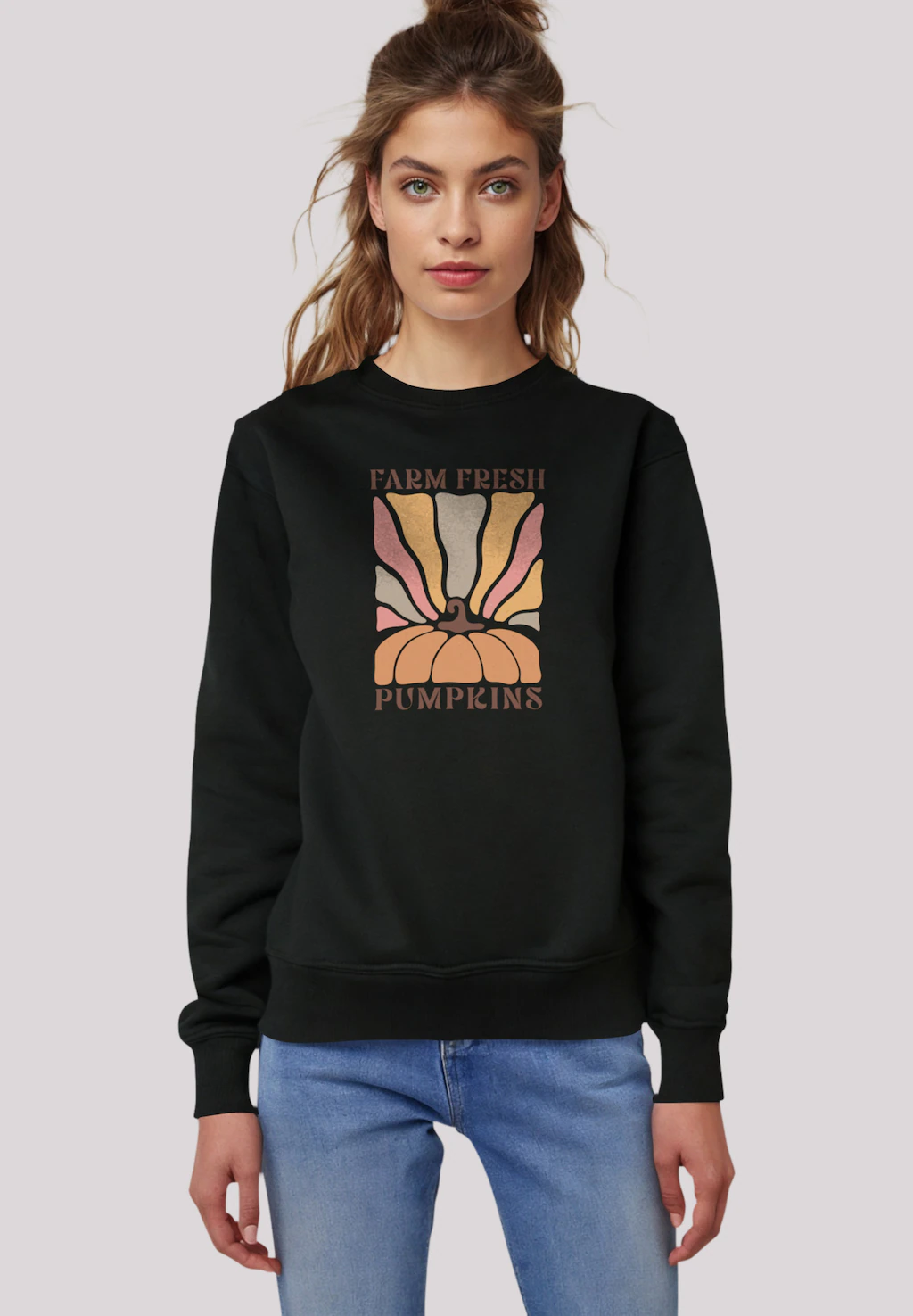 F4NT4STIC Sweatshirt "Farm fresh pumpkins", Premium Qualität günstig online kaufen