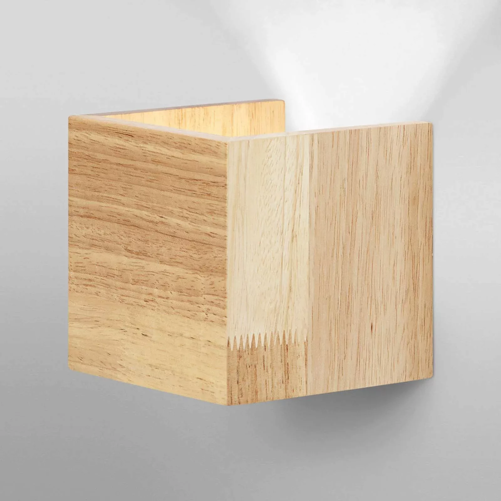 LEDVANCE SMART+ WiFi Orbis Wall Wood, 11 x 11 cm günstig online kaufen