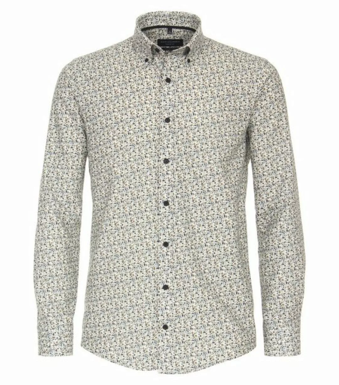 CASAMODA Langarmhemd CASAMODA Freizeithemd "Green"-Kollektion Print Casual günstig online kaufen