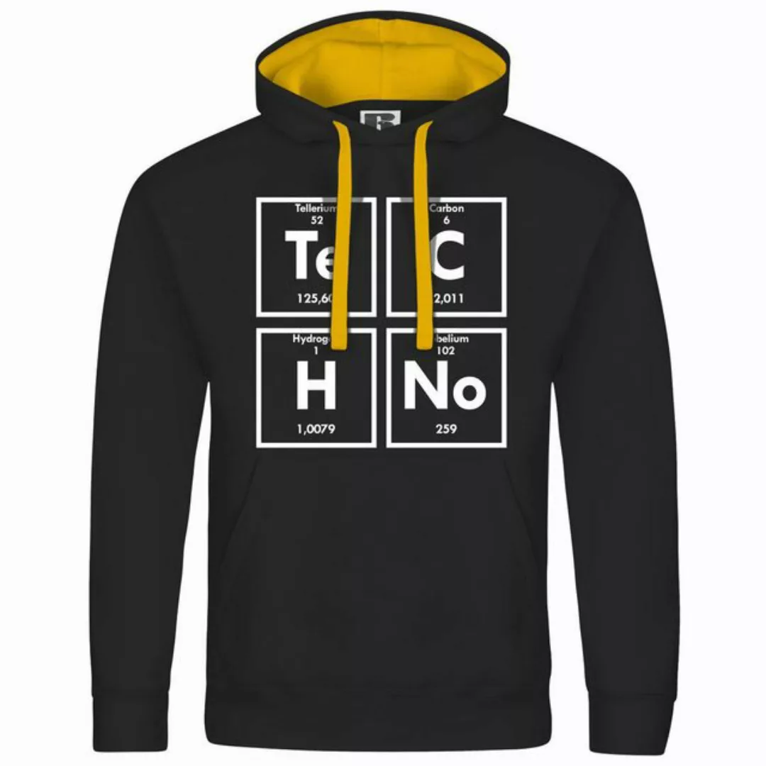 deinshirt Kapuzenpullover Herren Kapuzenpullover Techno Mit Print Motiv, Gr günstig online kaufen