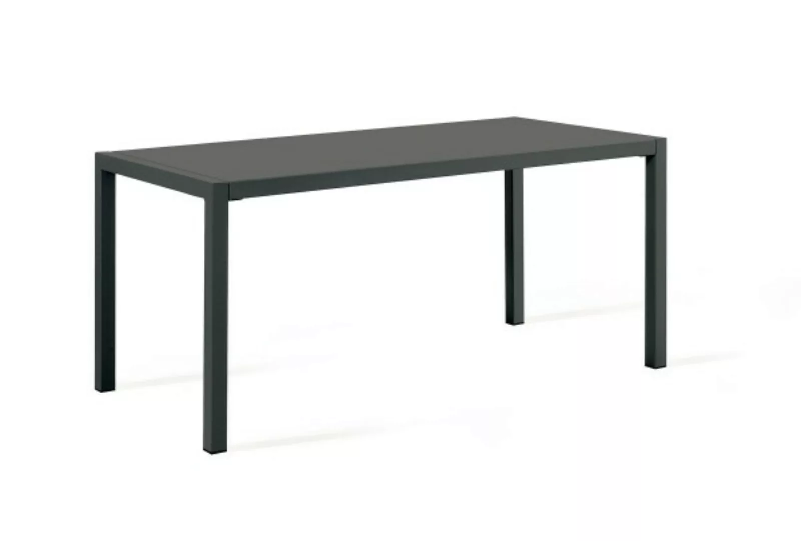 Tisch Quatris 160x80x75 cm schwarz günstig online kaufen