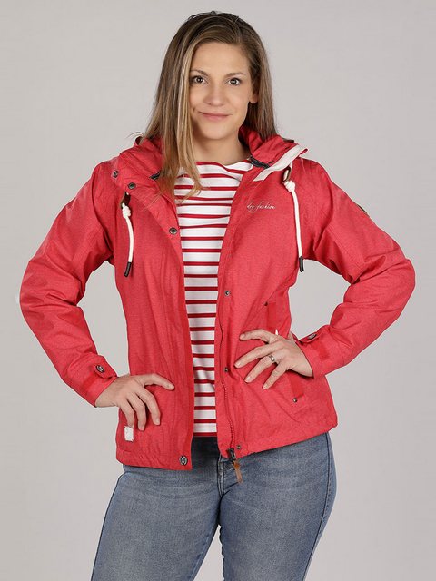 Dry Fashion Funktionsjacke Damen Jacke Greetsiel mit abnehmbarer Kapuze - w günstig online kaufen