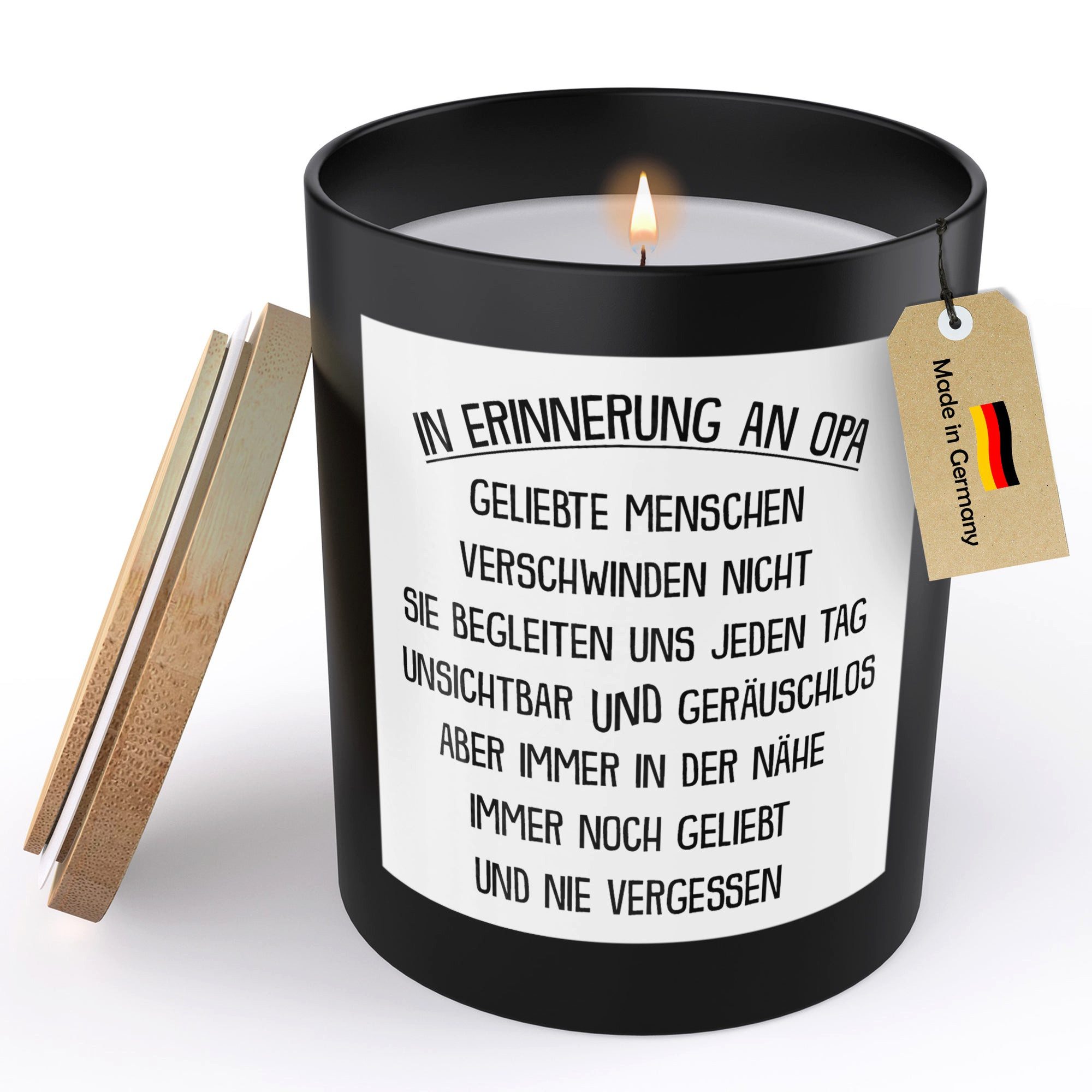 22Feels Duftkerze Deko In Erinnerung Opa günstig online kaufen