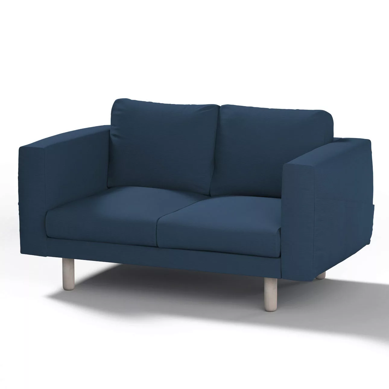 Bezug für Norsborg 2-Sitzer Sofa, marinenblau , Norsborg 2-Sitzer Sofabezug günstig online kaufen