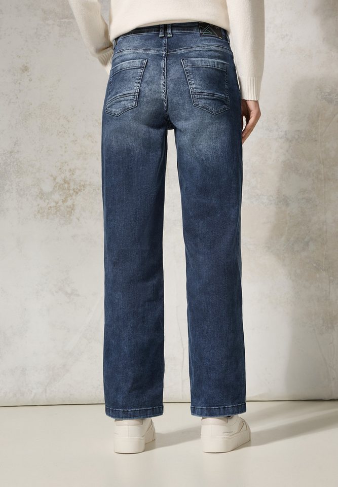 Cecil Loose-fit-Jeans mit Knopfleiste günstig online kaufen