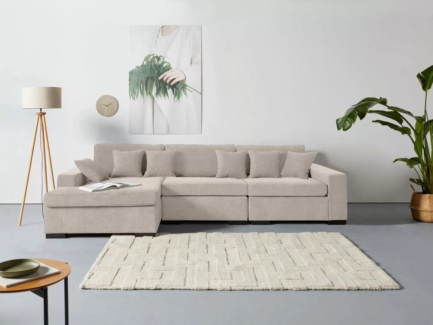 Guido Maria Kretschmer Home&Living Ottomane Skara, Lounge-Sofa mit Federker günstig online kaufen