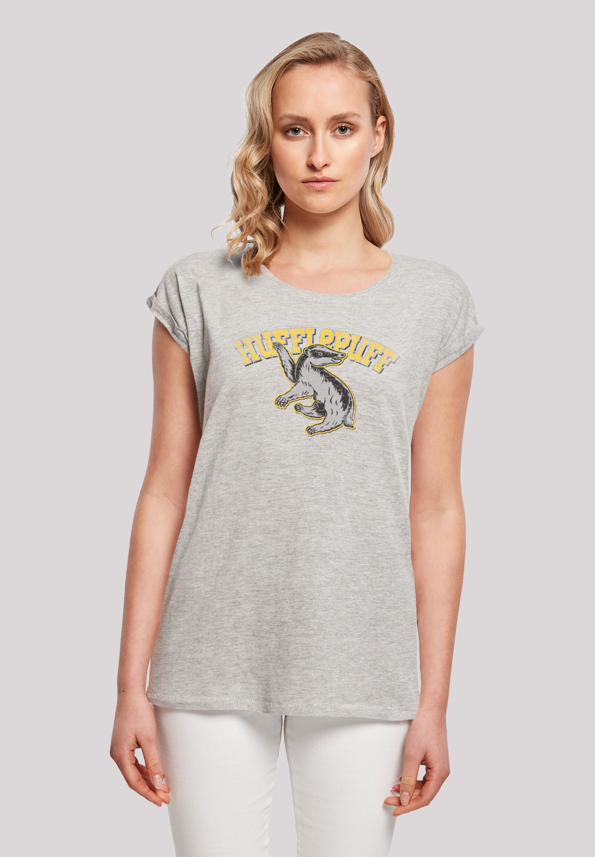 F4NT4STIC T-Shirt "Harry Potter Hufflepuff Sport Emblem", Print günstig online kaufen