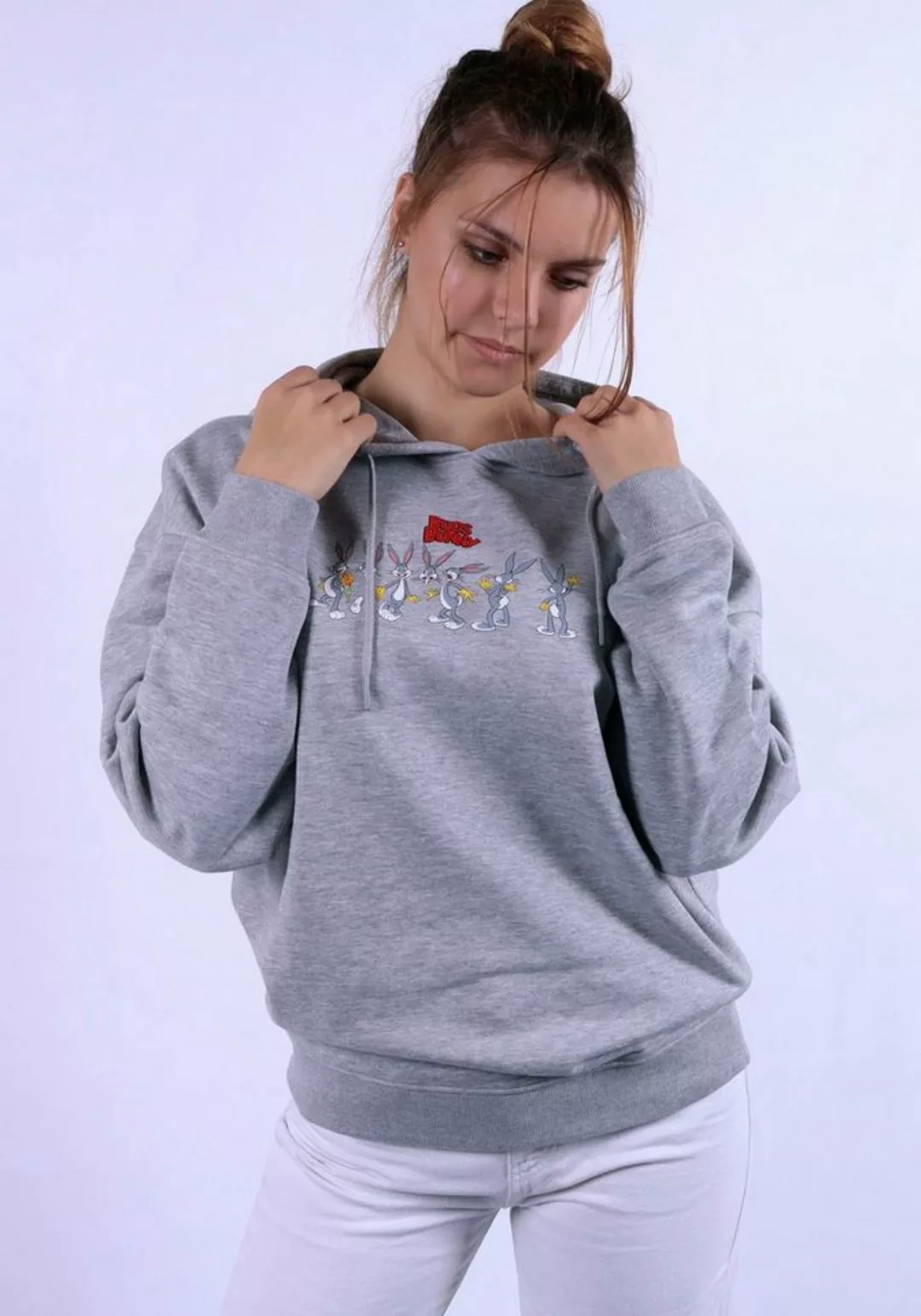 Capelli New York Hoodie mit lustigem Cartoon-Print günstig online kaufen