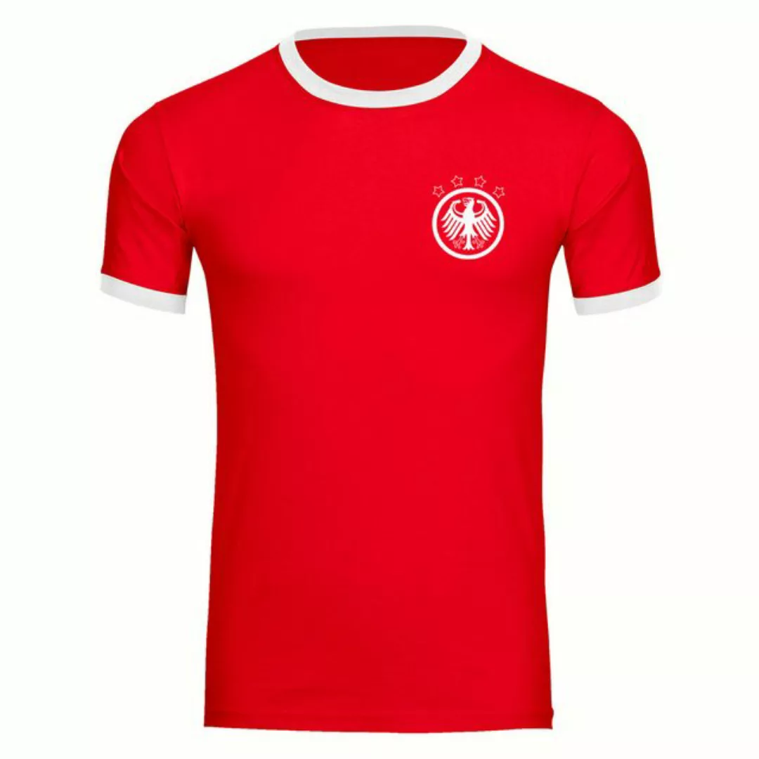 multifanshop T-Shirt Kontrast Deutschland - Adler Retro - Männer günstig online kaufen