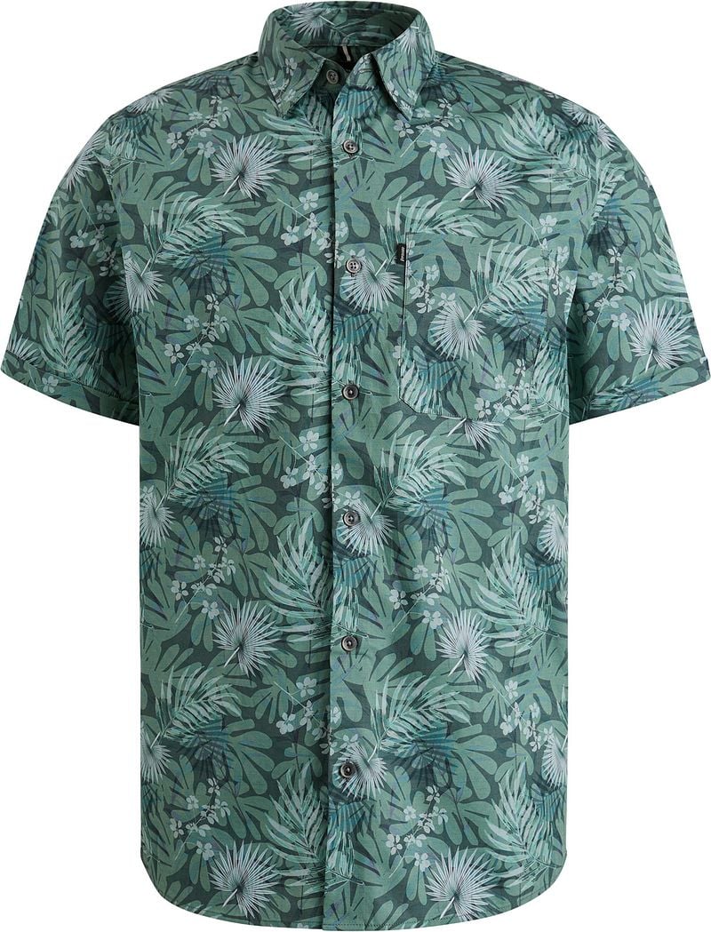 Vanguard Short Sleeve Hemd Print Grün - Größe M günstig online kaufen