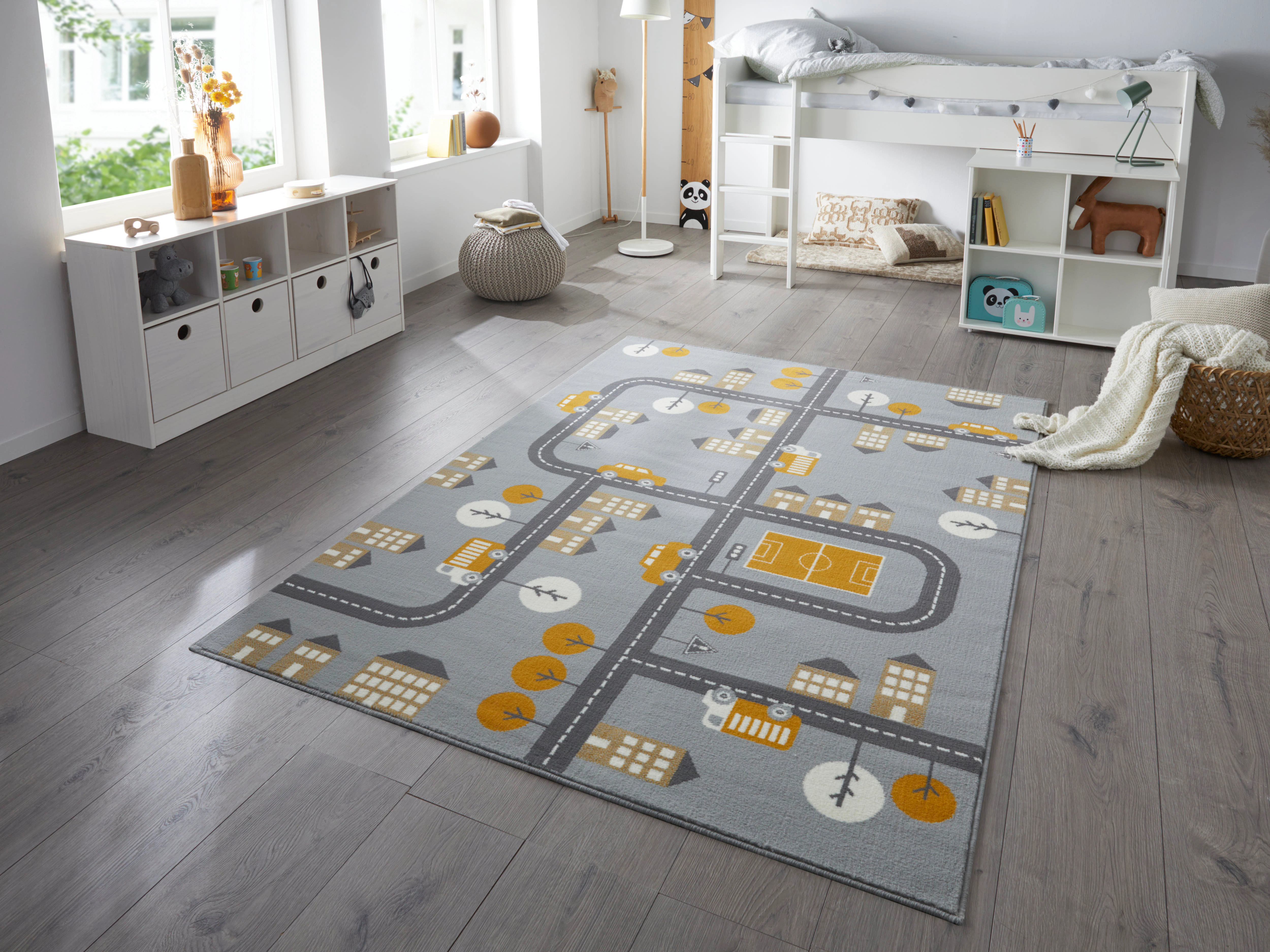 HANSE Home Teppich »Town«, rechteckig, Kurzflor, Kinderteppich, Spielteppic günstig online kaufen