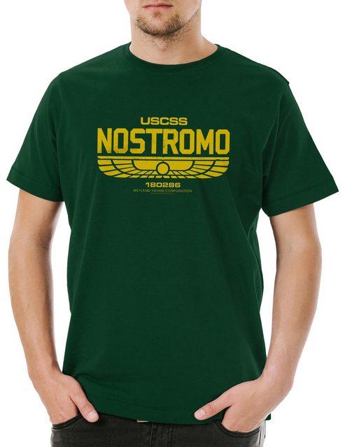 Urban Backwoods Print-Shirt USCSS Nostromo 4 Herren T-Shirt Alien Prometheu günstig online kaufen