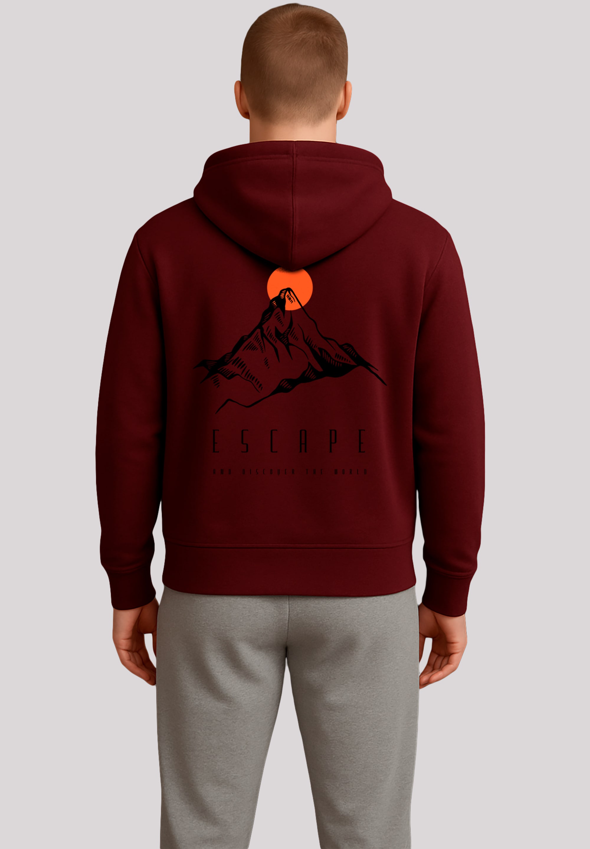 F4NT4STIC Kapuzenpullover "Escape Discover the World Mountain", Premium Qua günstig online kaufen