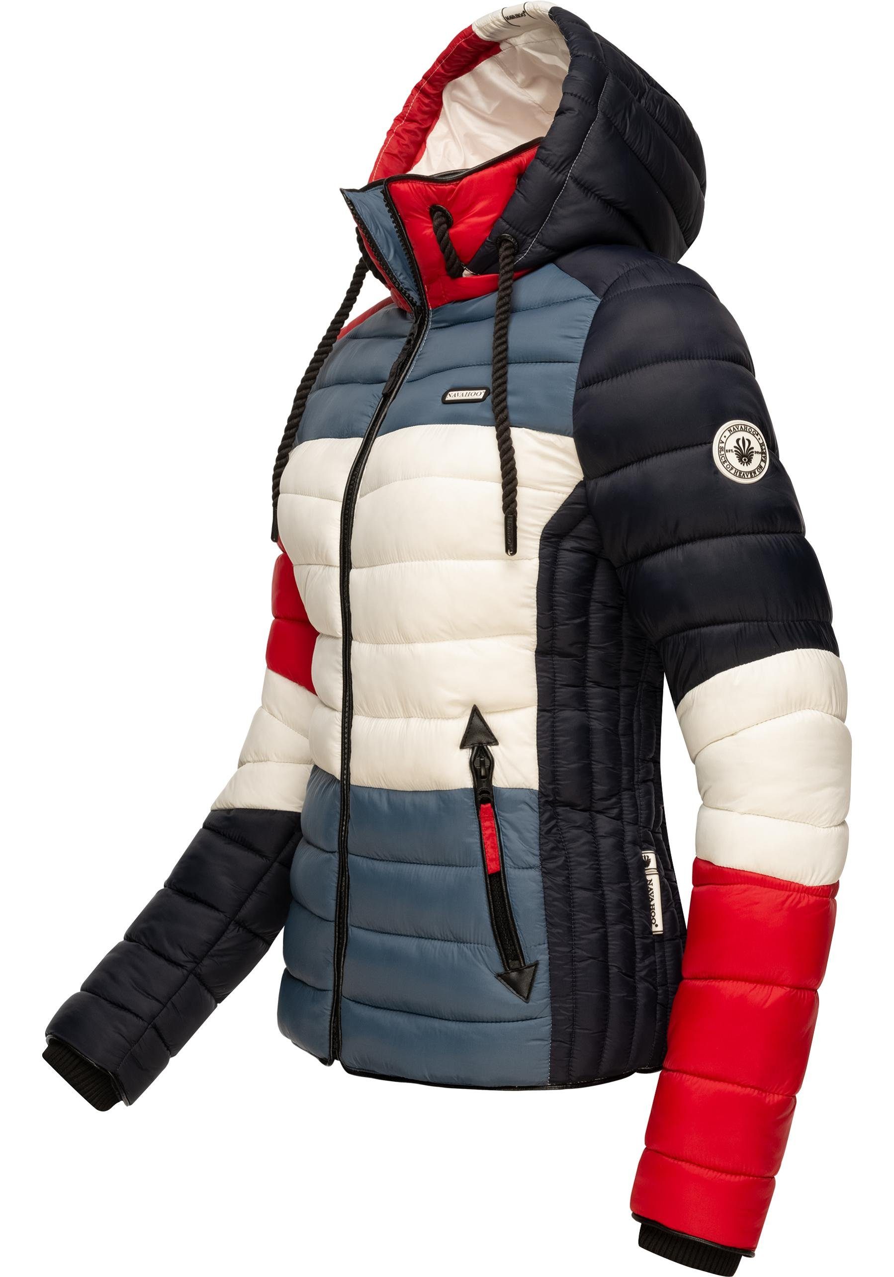 Navahoo Steppjacke Lulana Multikulti leichte Übergangsjacke günstig online kaufen