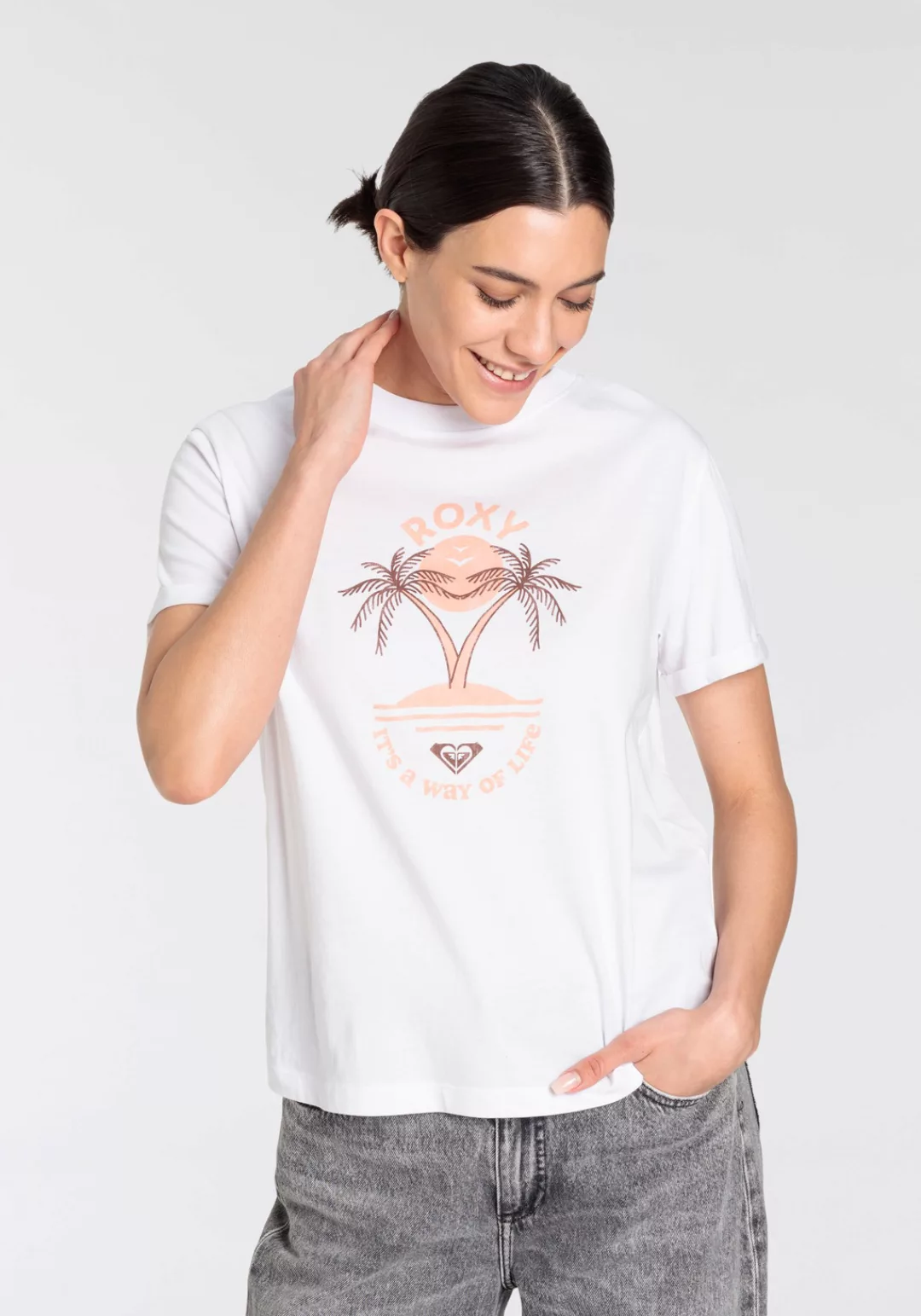 Roxy T-Shirt "PACK SPARKLE EVENING BG" günstig online kaufen