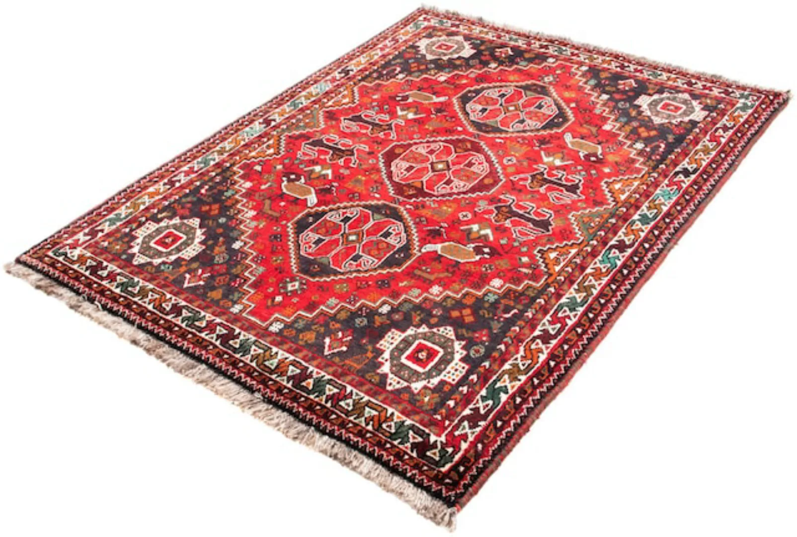 morgenland Orientteppich »Perser - Nomadic - 154 x 104 cm - dunkelrot«, rec günstig online kaufen