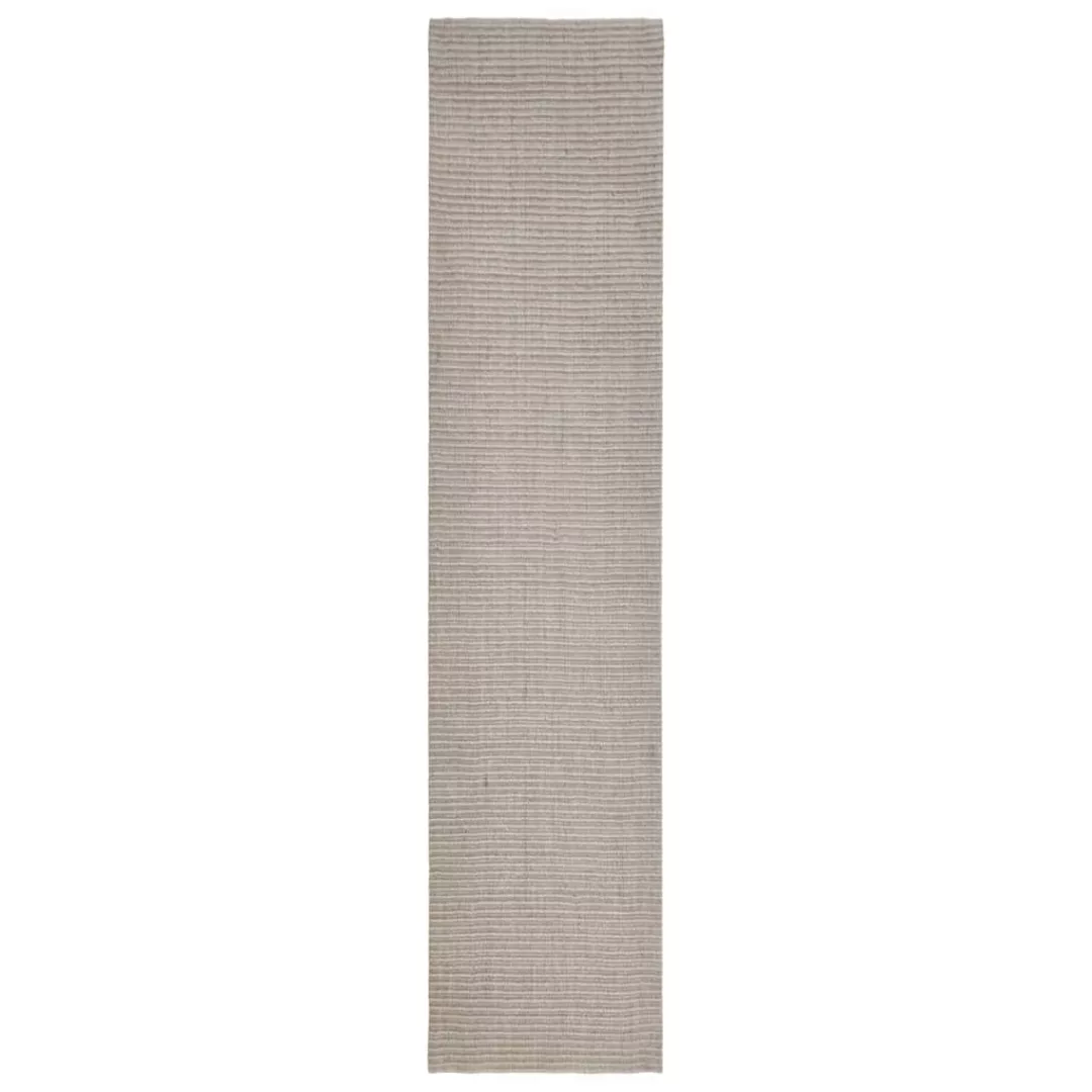 Vidaxl Teppich Natur Sisal 66x300 Cm Sandfarbe günstig online kaufen