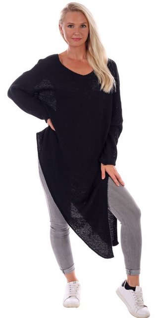 Charis Moda Longpullover Langarm Longpullover im asymmetrischen Schnitt günstig online kaufen