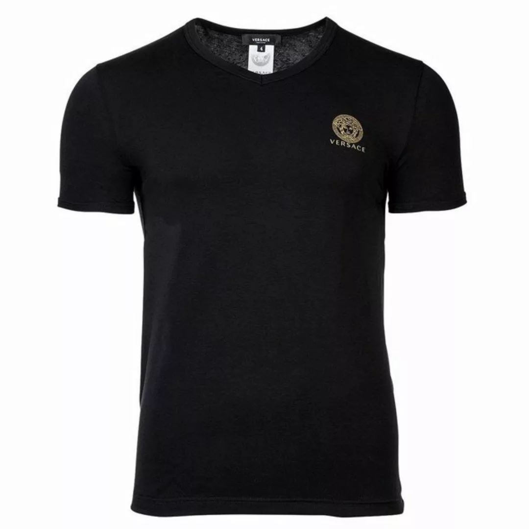 Versace T-Shirt Herren T-Shirt - Unterhemd, V-Ausschnitt, Stretch günstig online kaufen