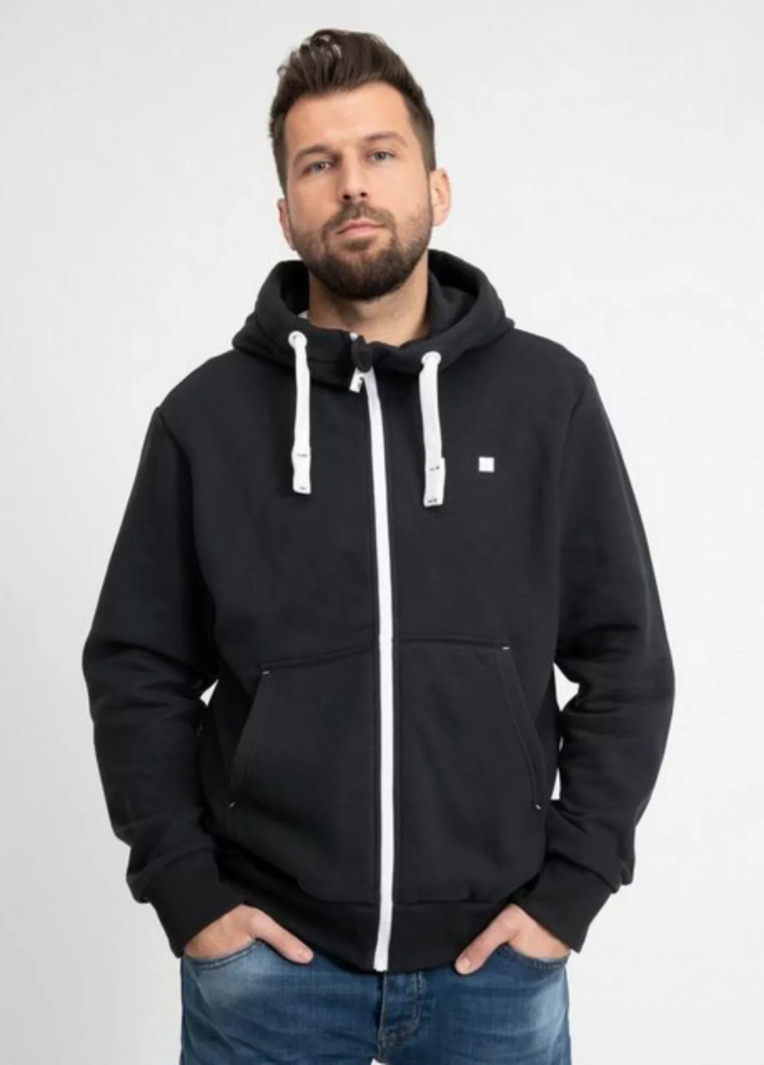 DEPROC Active Sweatshirt FinnDC Herren Zip-Hoodie günstig online kaufen