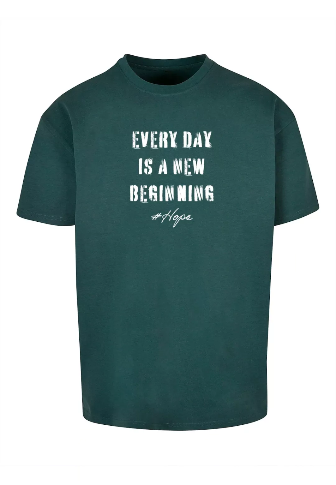 Merchcode T-Shirt "Merchcode Herren Hope 2 Heavy Oversized Tee", (1 tlg.) günstig online kaufen