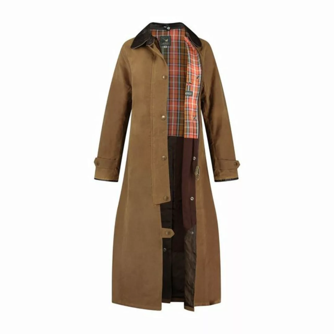 MGO Outdoorjacke Long Lady Jane Wax Coat winddicht und wasserabweisend günstig online kaufen