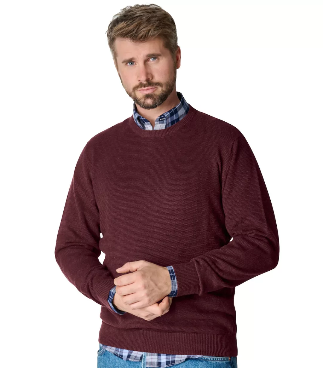 CASAMODA Strickpullover "CASAMODA Pullover gestreift" günstig online kaufen