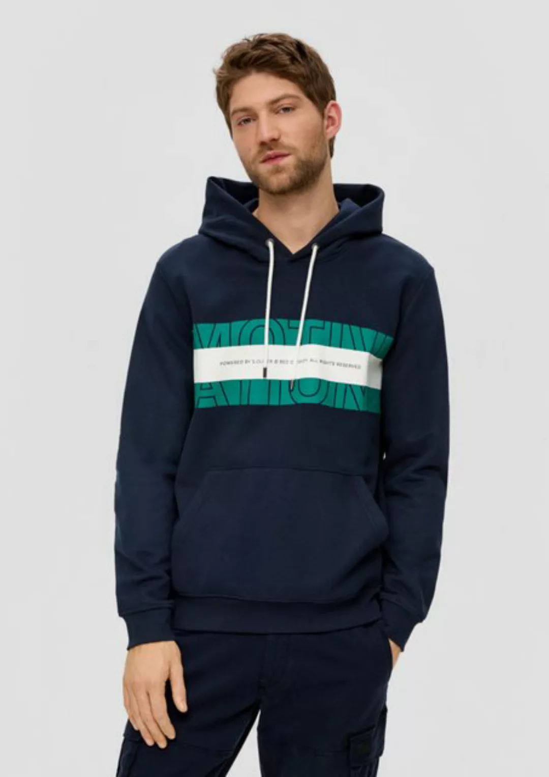 s.Oliver Sweatshirt Kapuzenpullover mit Labelprint günstig online kaufen