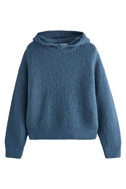 Next Strickpullover Lockeres Kapuzensweatshirt mit Ziernähten (1-tlg) günstig online kaufen