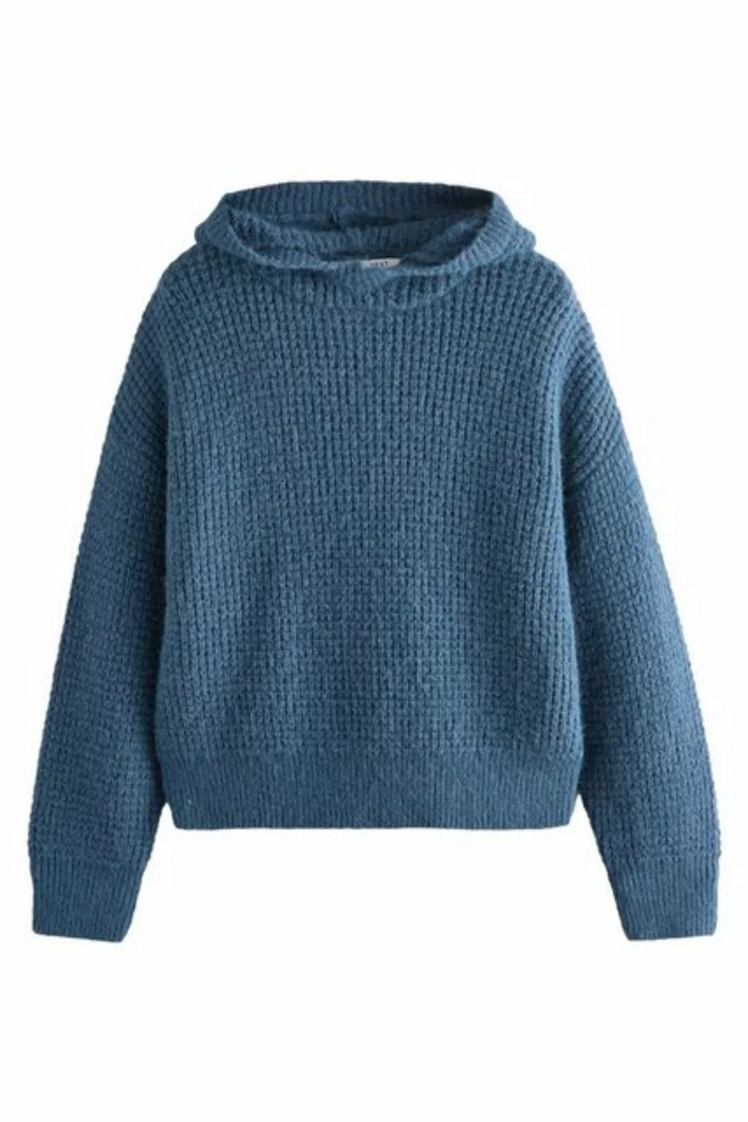 Next Strickpullover Lockeres Kapuzensweatshirt mit Ziernähten (1-tlg) günstig online kaufen