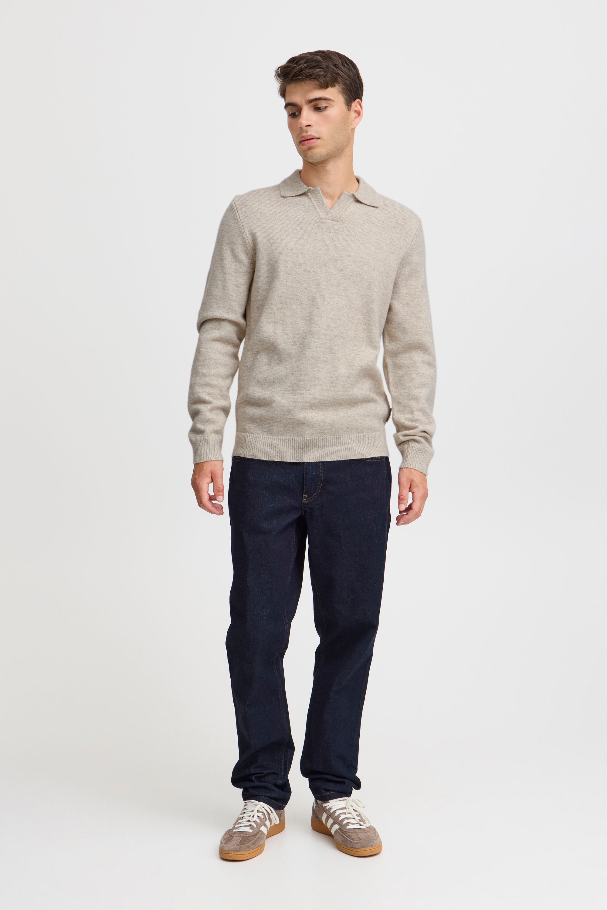 Casual Friday Strickpullover "Strickpullover CFKARL polo knit" günstig online kaufen