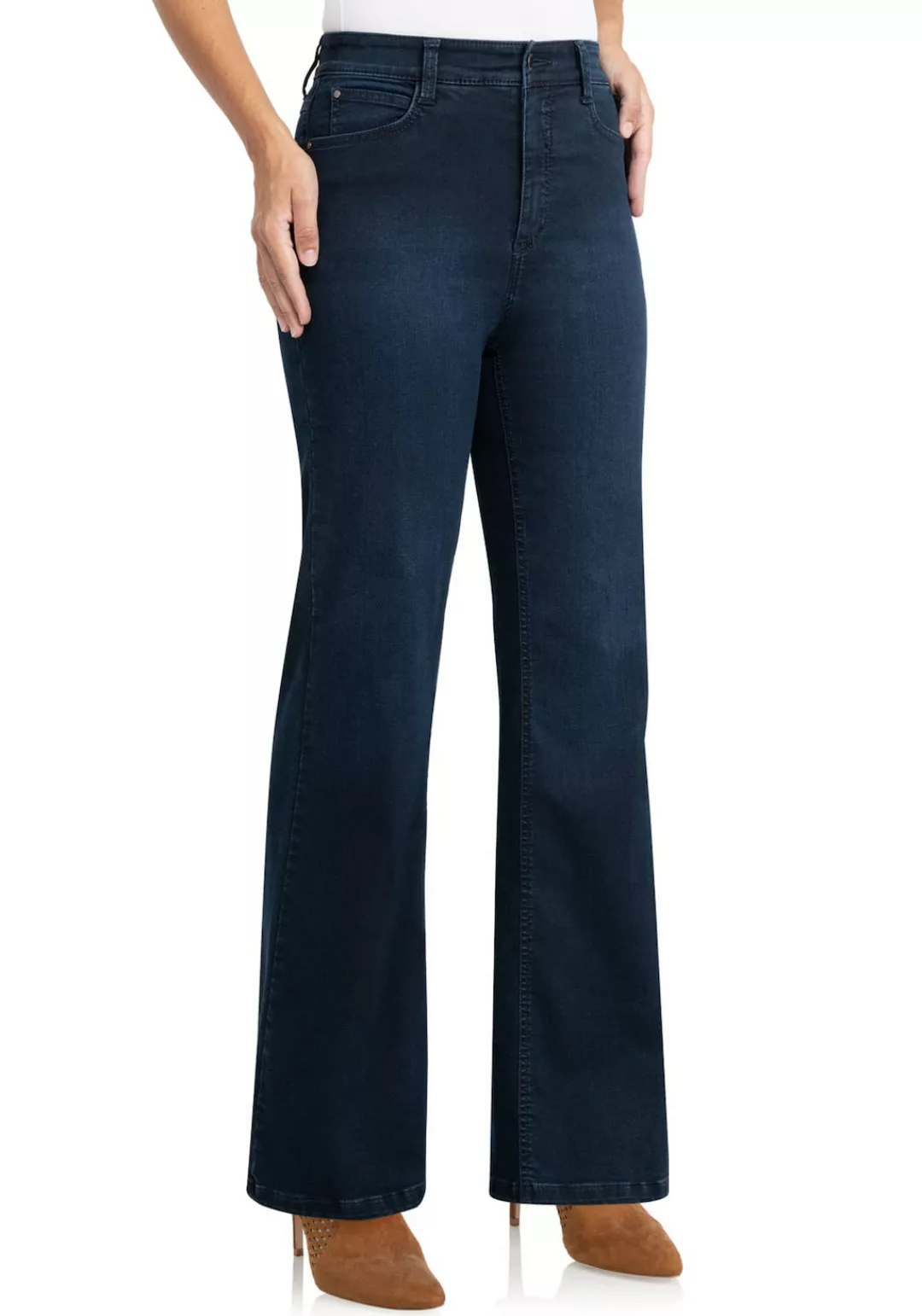 wonderjeans Schlagjeans, Flared, mit Stretch günstig online kaufen