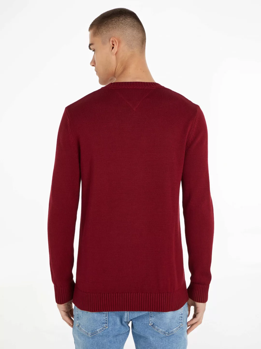 Tommy Jeans Strickpullover TJM ESSENTIAL CREW NECK SWEATER günstig online kaufen