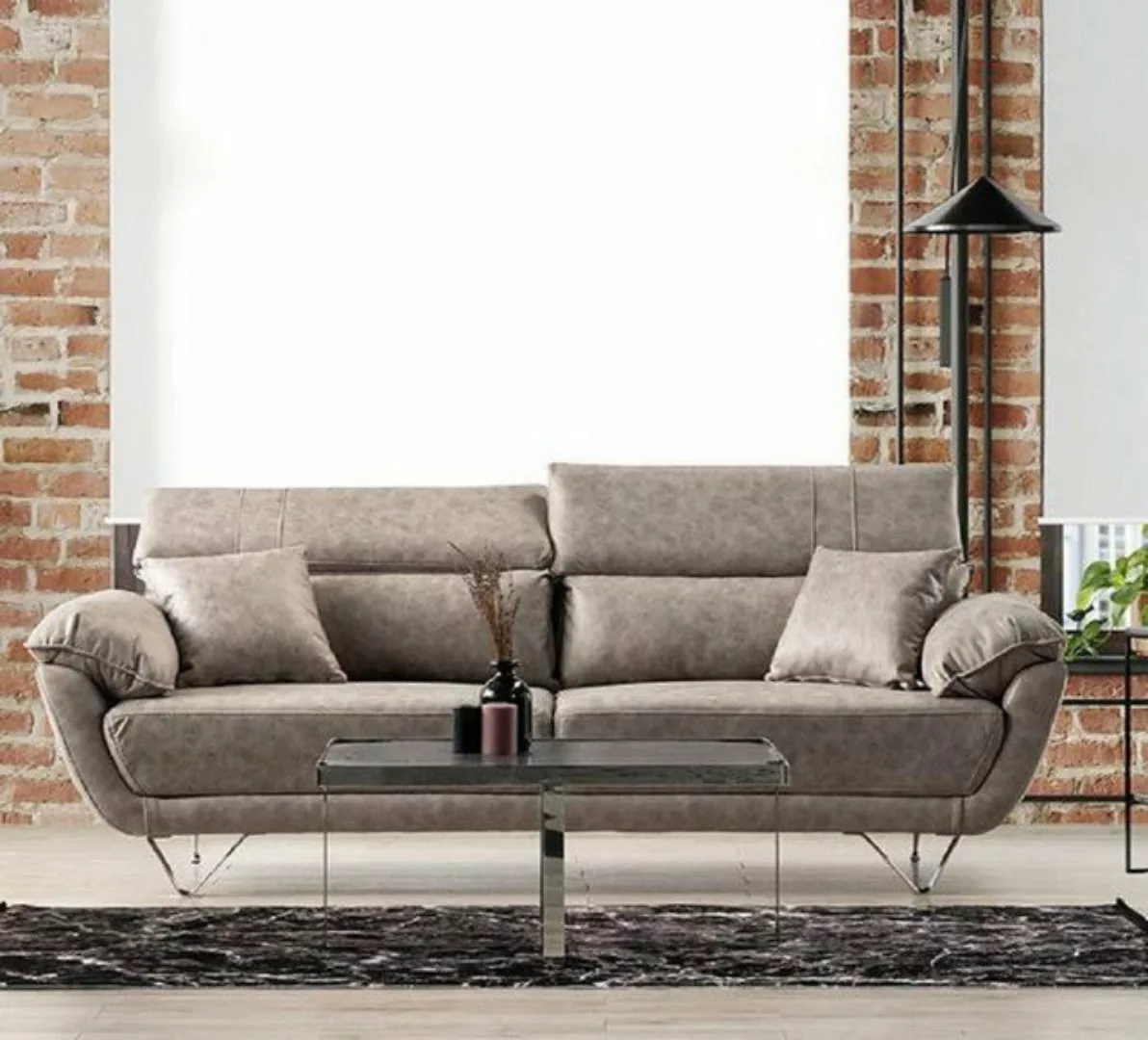 JVmoebel 3-Sitzer Dreisitzsofa Moderne Couch Komfort Gemütliches Dreiersofa günstig online kaufen