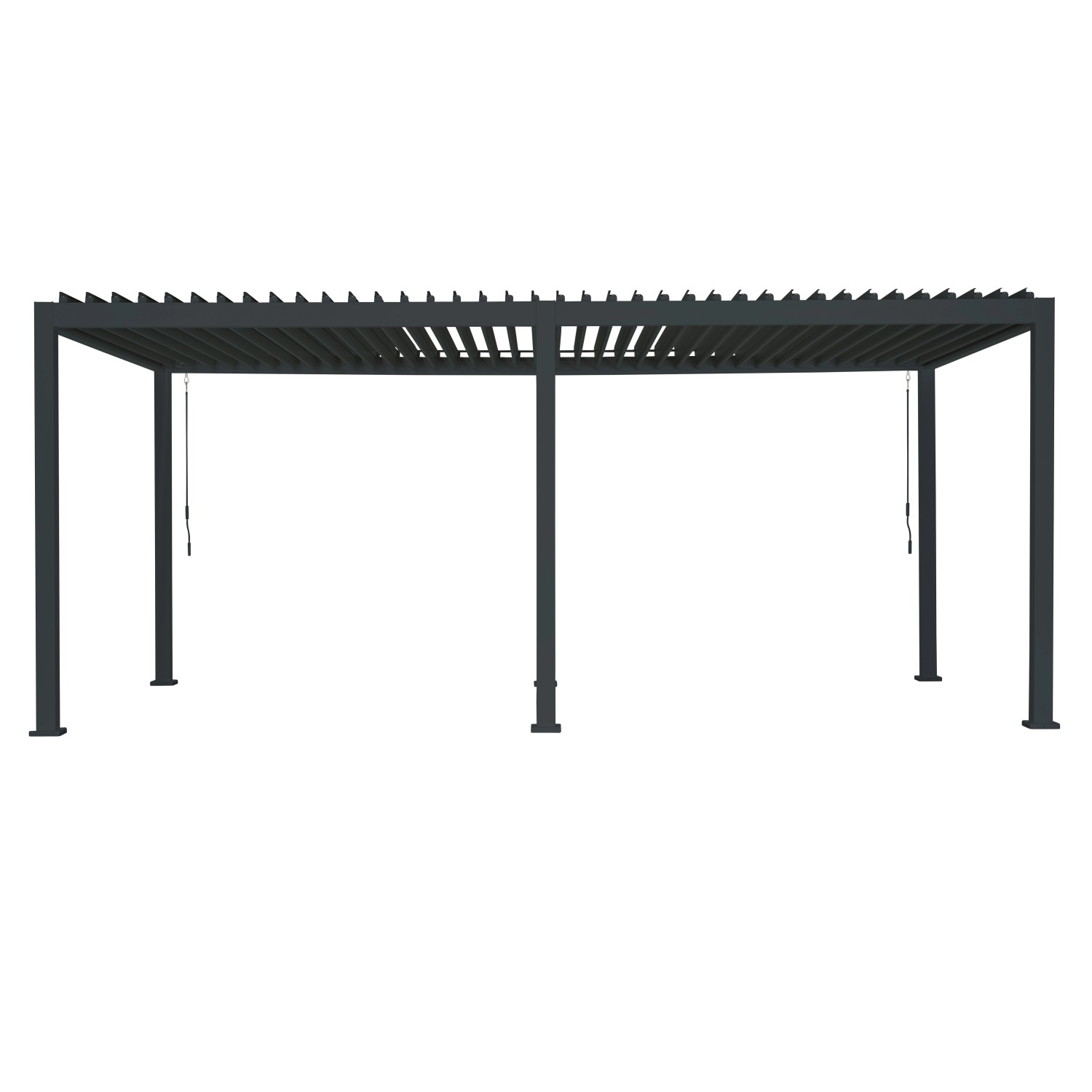 Pergola Mirador Premium 3 m x 6 m Anthrazit günstig online kaufen