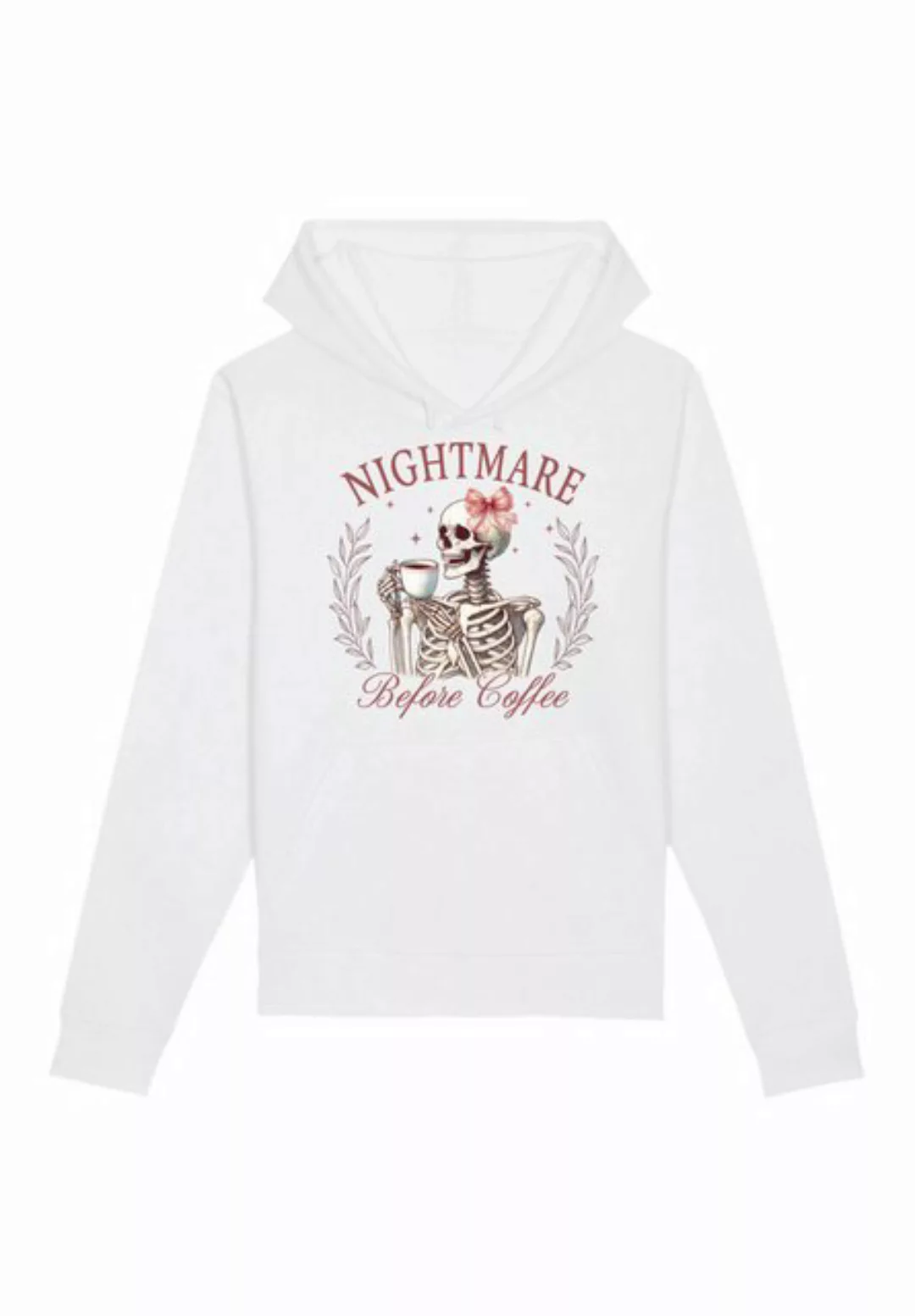 F4NT4STIC Kapuzenpullover Nightmare Before Coffee Premium Qualität günstig online kaufen