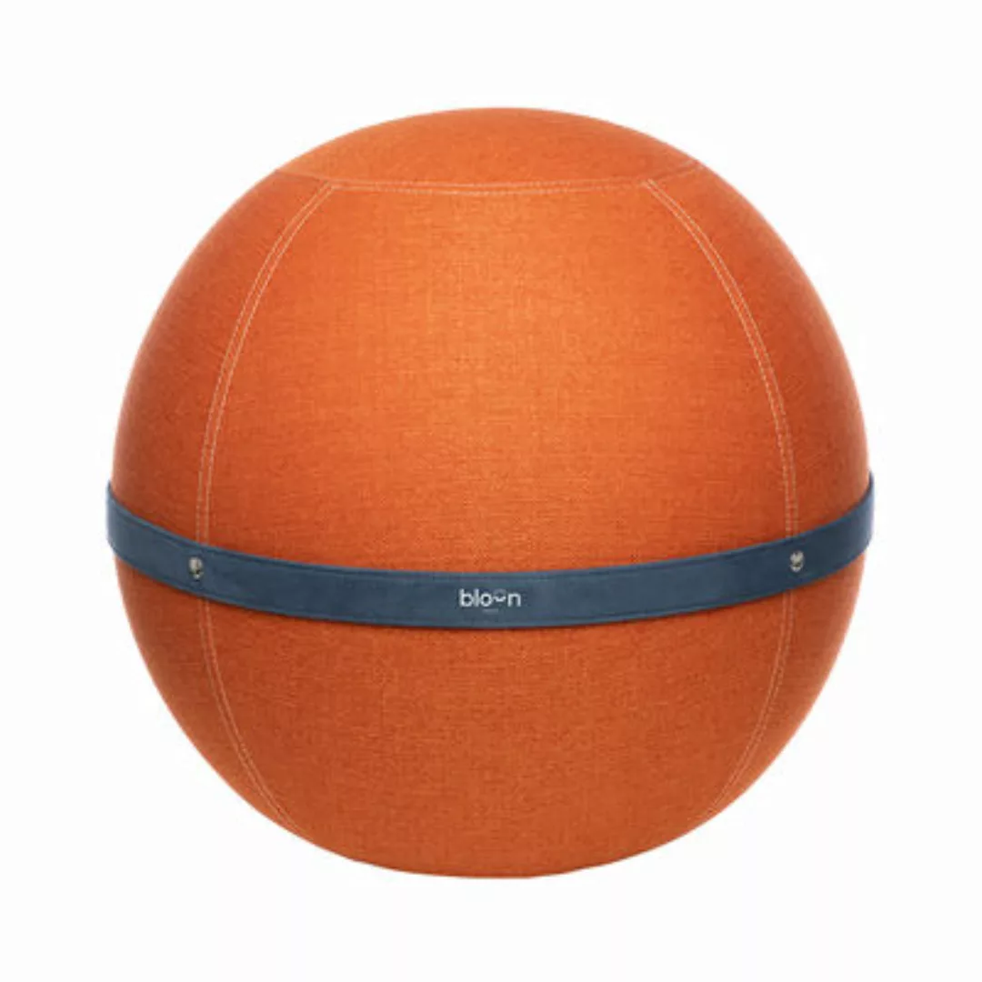 Ergonomischer Sitz Ballon Original XL textil orange / Ø 65 cm - BLOON PARIS günstig online kaufen