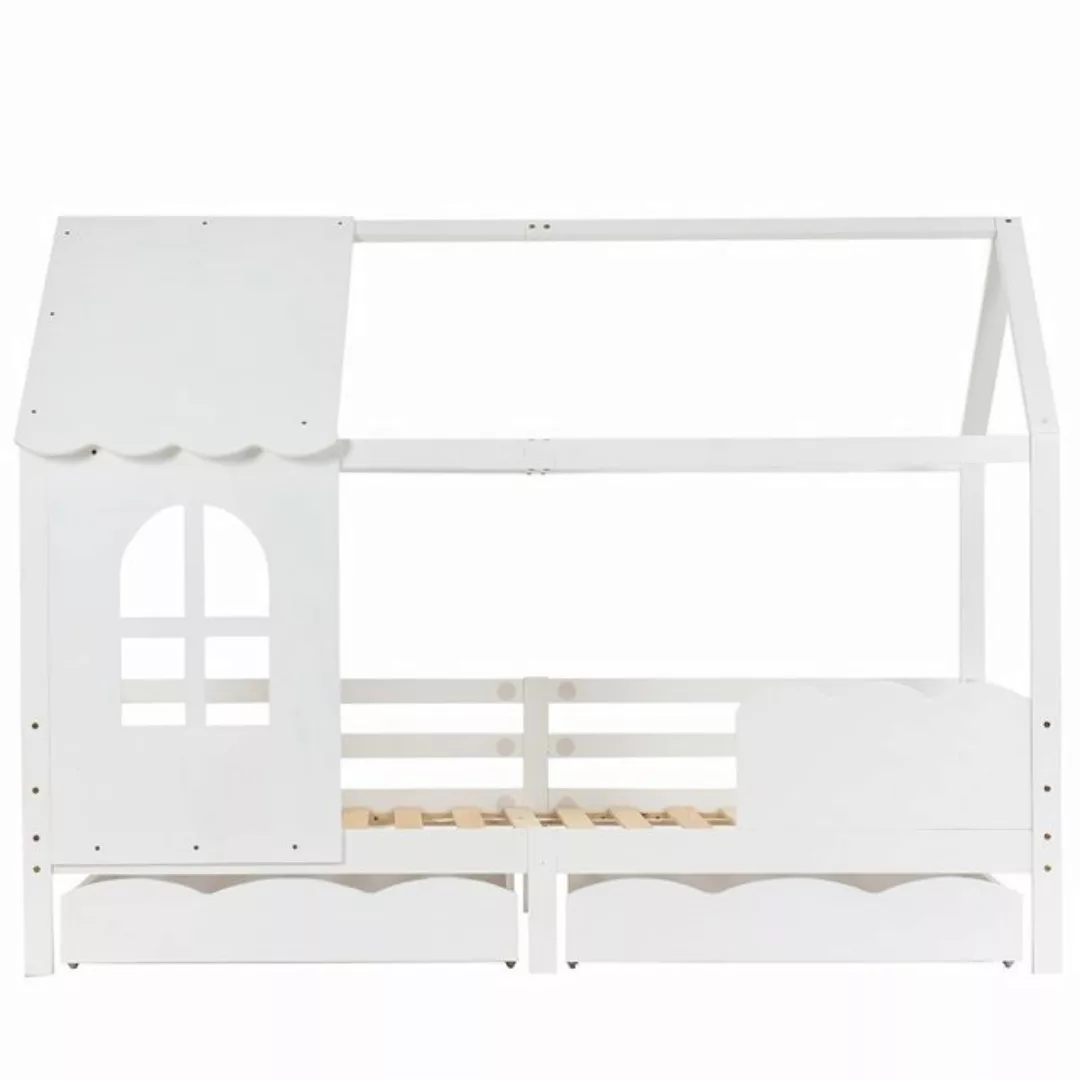 PHOEBE CAT Hausbett (Kinderbett 200x90 cm), Jugendbett mit Rausfallschutz, günstig online kaufen