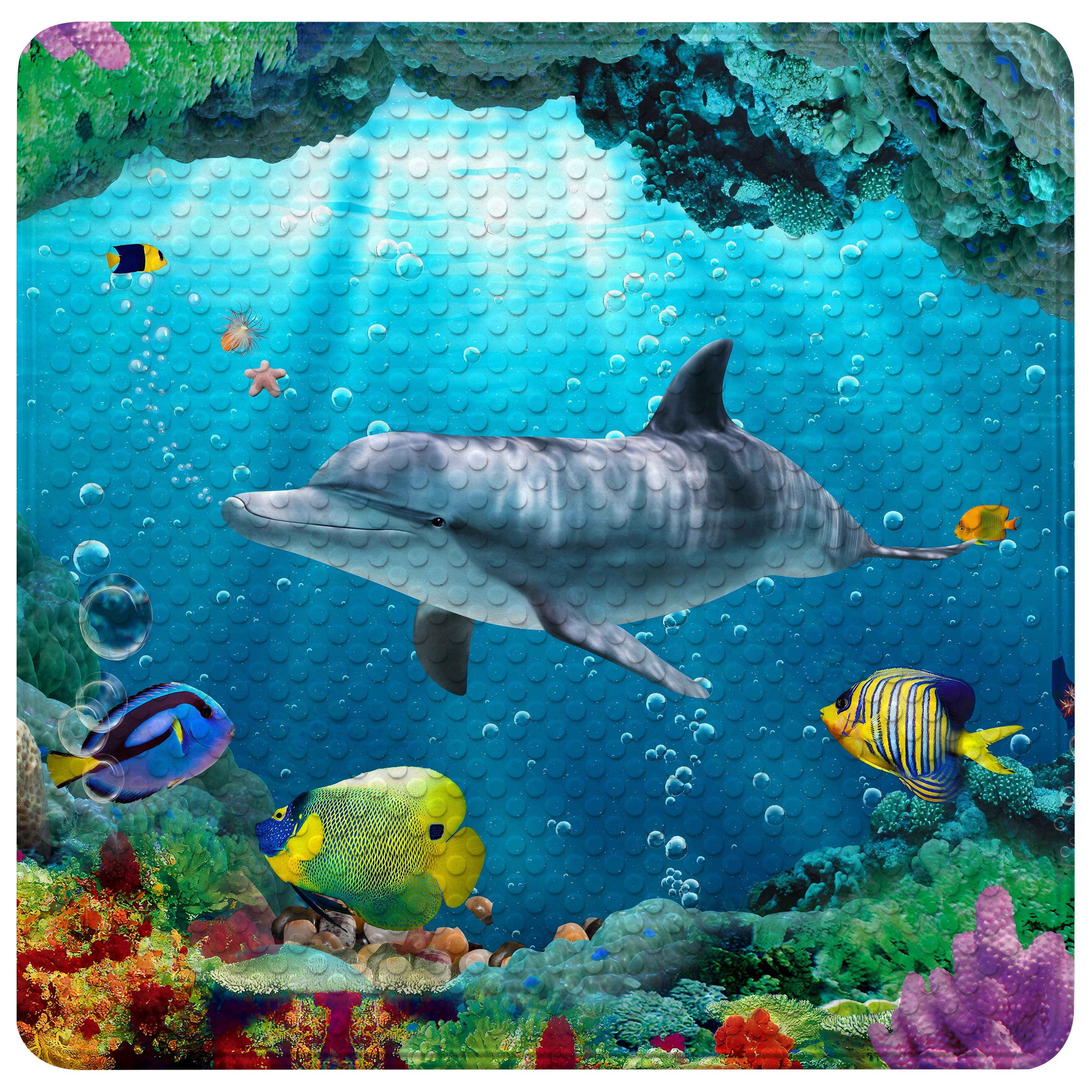 Sanilo Duschmatte Delphin Korallen, rutschfeste & günstig online kaufen