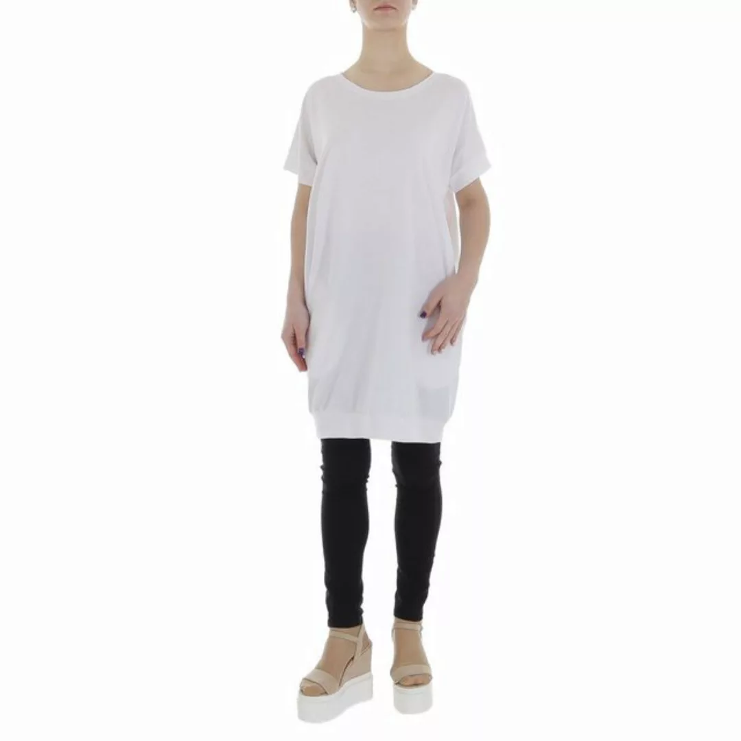 Ital-Design Tunikashirt Damen Freizeit (85987301) Stretch Top & Shirt in We günstig online kaufen