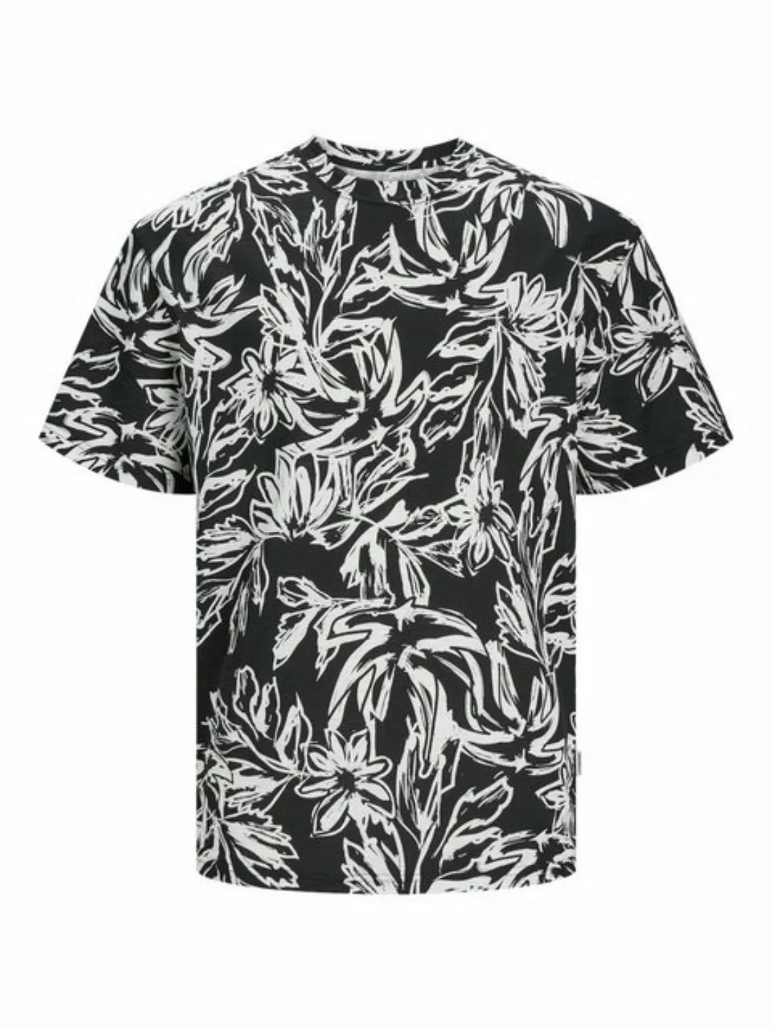 Jack & Jones Kurzarmshirt JORLAFAYETTE AOP TEE SS CREW NECK L günstig online kaufen