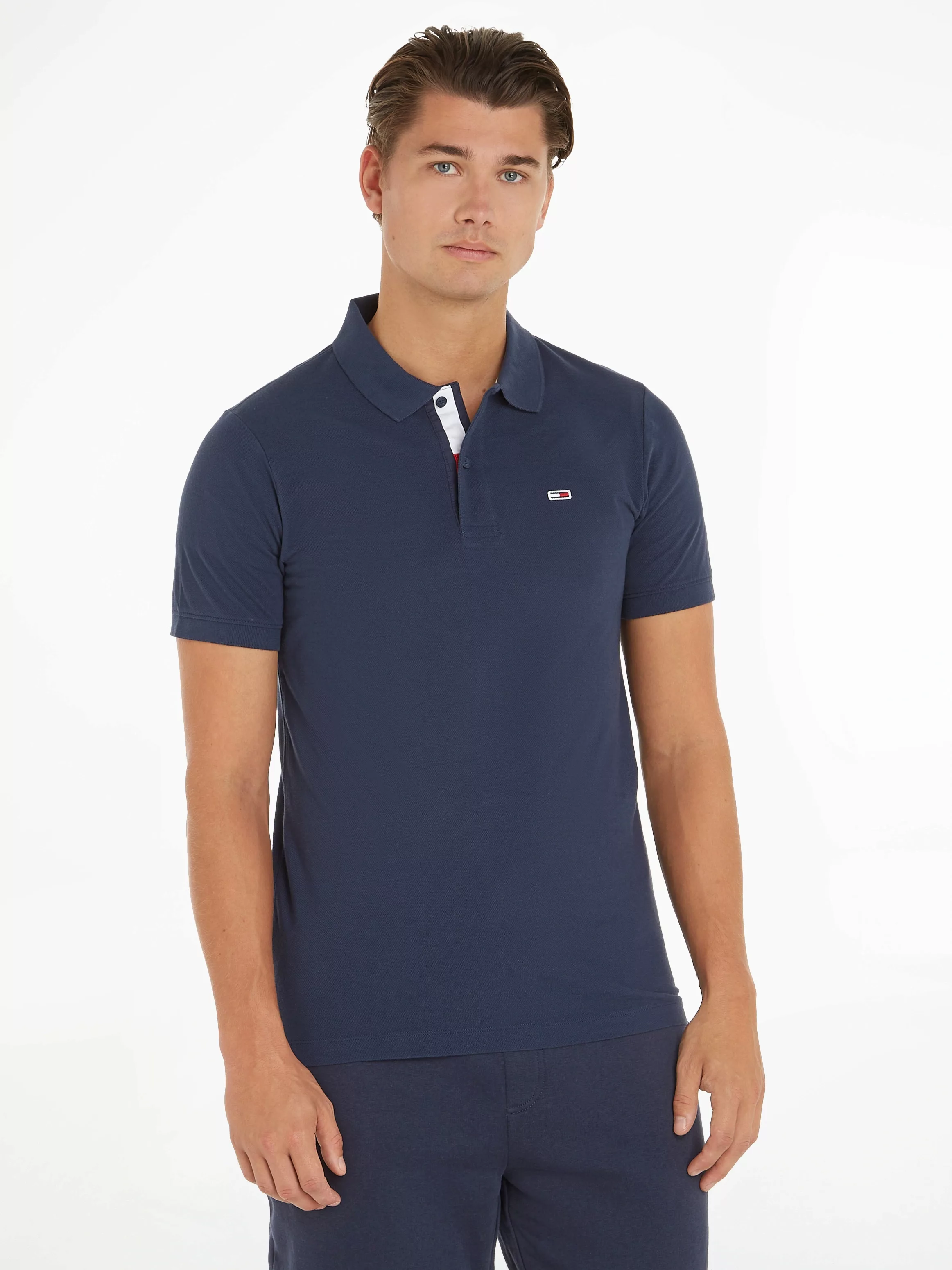 Tommy Jeans Poloshirt "TJM SLIM PLACKET POLO" günstig online kaufen