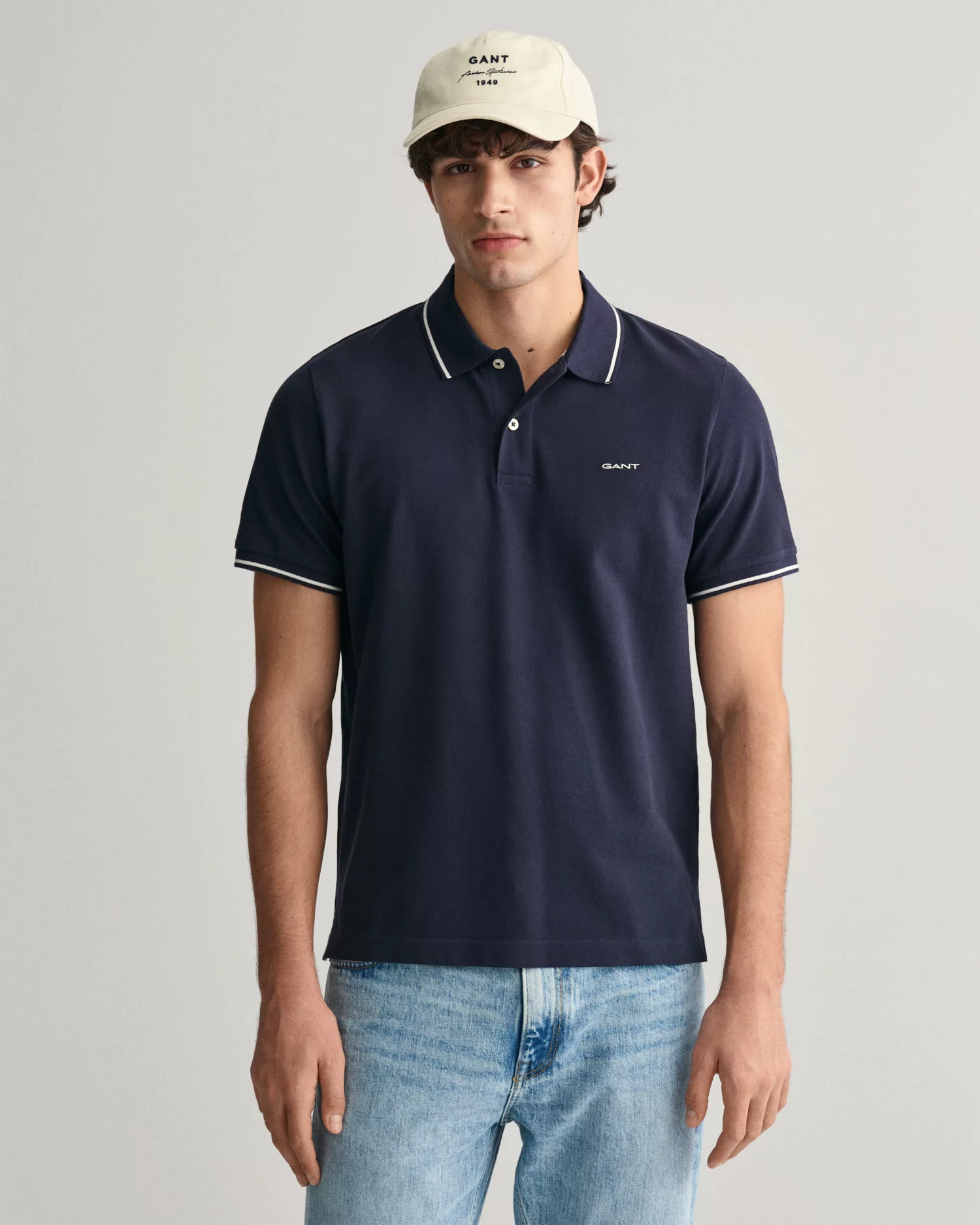 Gant Poloshirt "TIPPING SS PIQUE POLO" günstig online kaufen