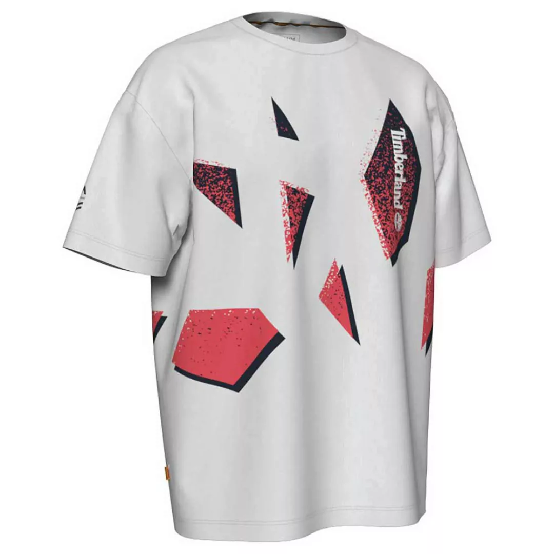 Timberland Summer Fragmented Logo Graphic Relaxed Fit Kurzarm T-shirt XL Wh günstig online kaufen