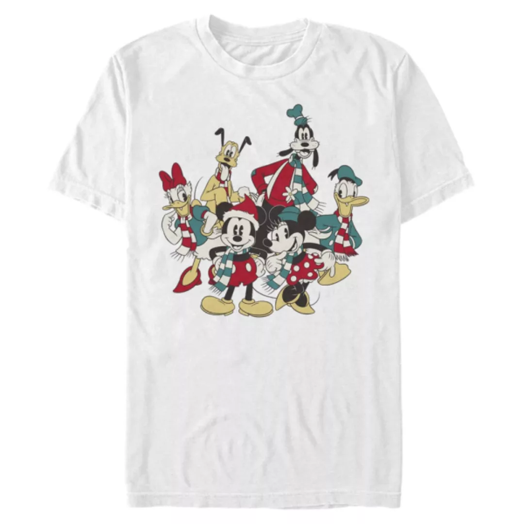 Disney - Micky Maus - Gruppe Holiday Group - Männer T-Shirt günstig online kaufen