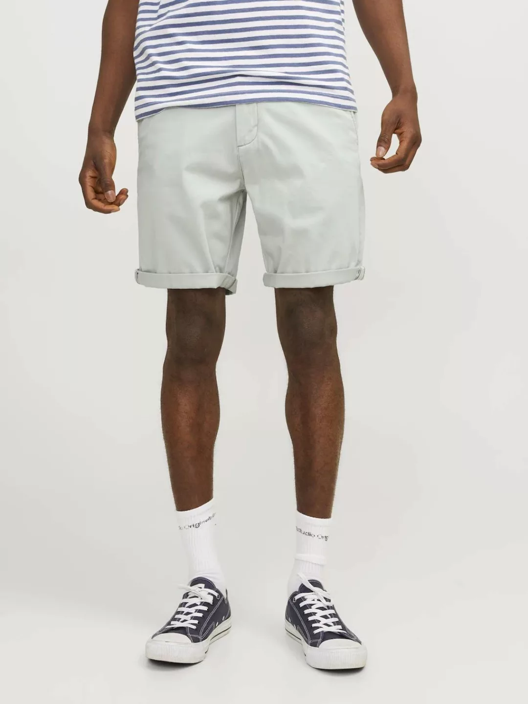 Jack & Jones Chinoshorts JPSTBOWIE JJSHORTS S mit Aufschlag günstig online kaufen